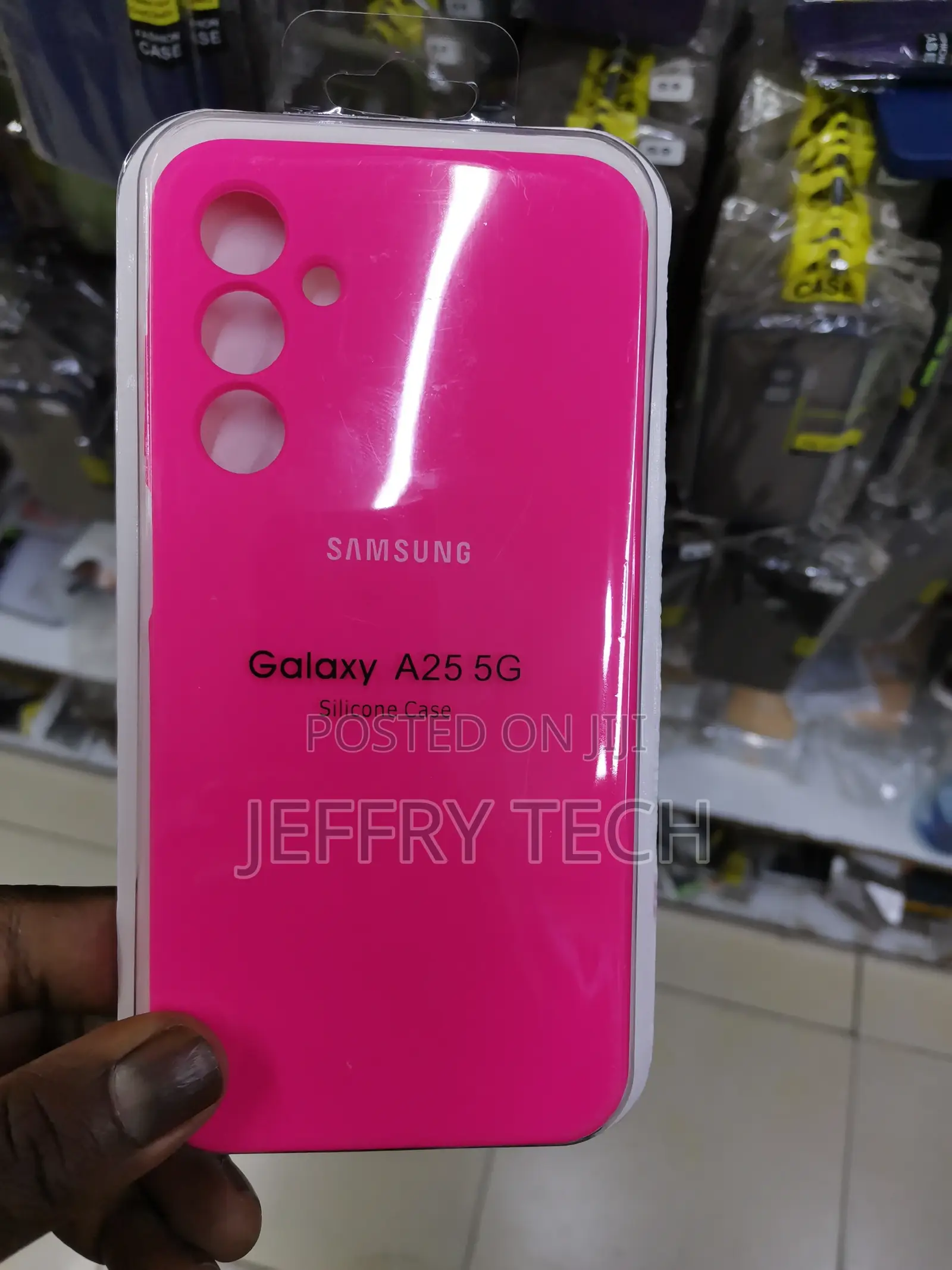Samsung Galaxy A25 5G Silicon Case -Pink-