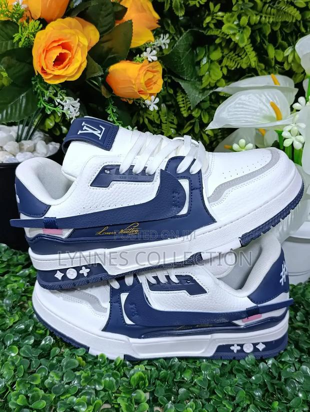 Lv Trainers Black White, Blue White - thumbnail 4