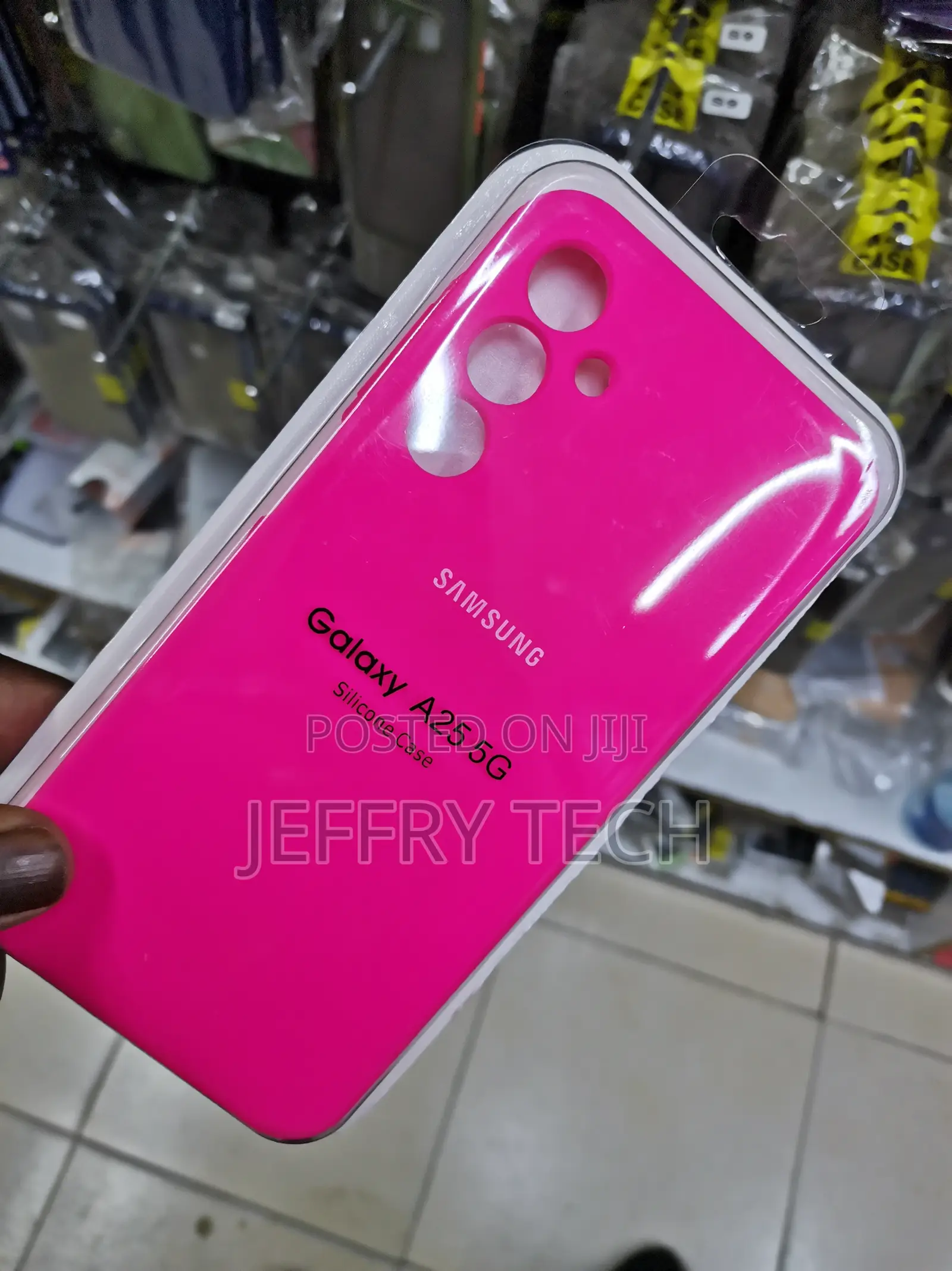 Samsung Galaxy A25 5G Silicon Case -Pink-