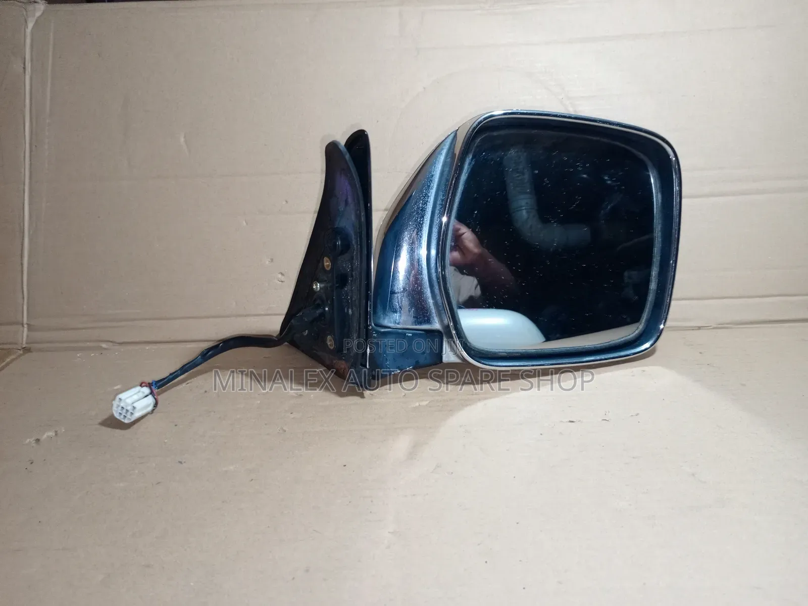 Landcruiser Prado 95 RHS POWER Chrome Sidemirror
