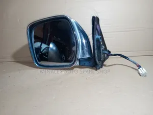 Left Hand Side Prado 95 Chrome Power Sidemirror With Socket