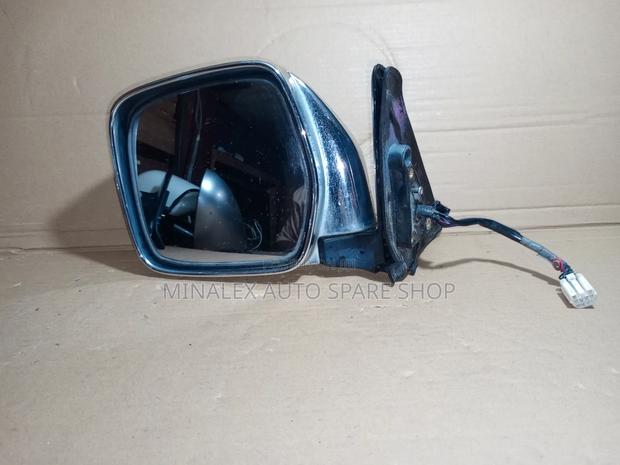 Left Hand Side Prado 95 Chrome Power Sidemirror With Socket - thumbnail 2