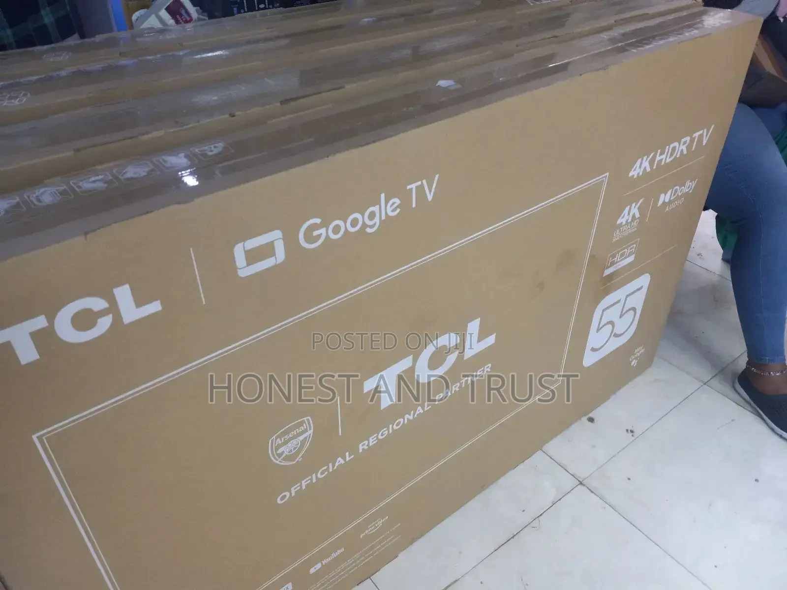 Brand New 55" TCL Smart Tv