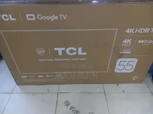 <> Brand New 55 Inches TCL Smart Frame Less Tv