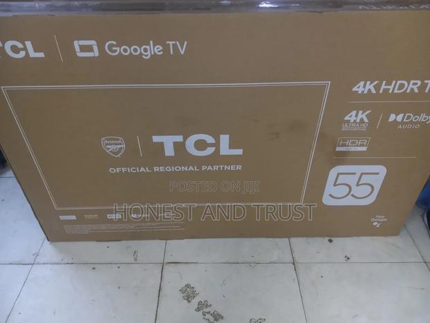 <> Brand New 55 Inches TCL Smart Frame Less Tv