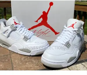 Air Jordan 4, J4 Oreo.