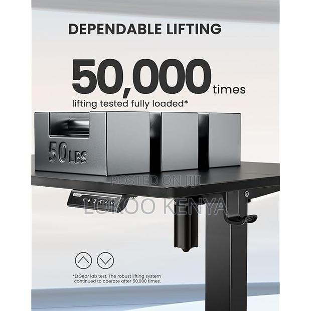 Clerical Desk: 1400mm Meters Height Standing Desk - thumbnail 4