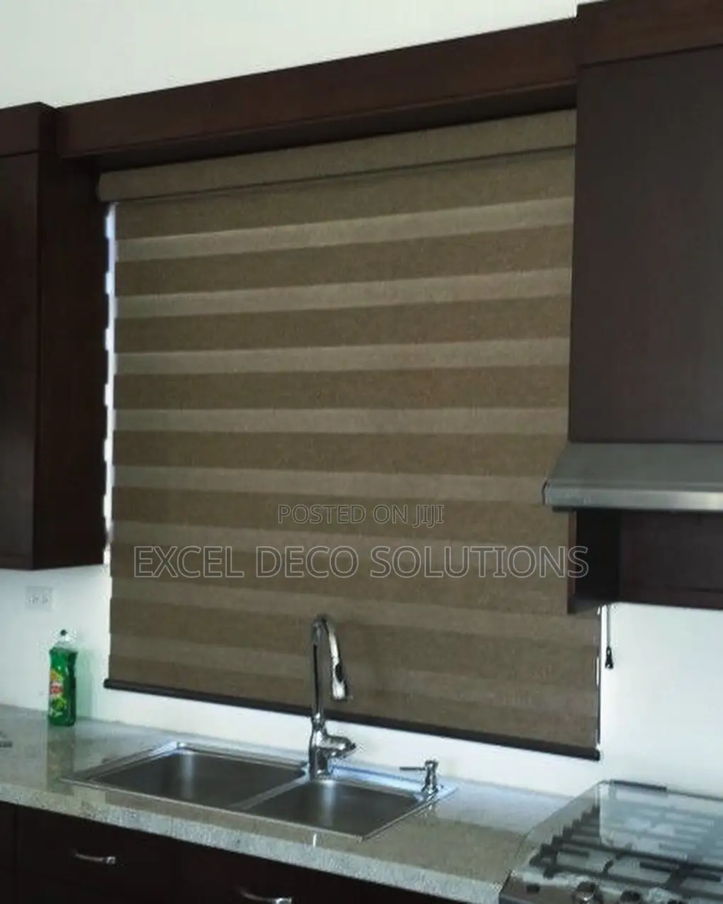 Kitchen Window Zebra Blinds