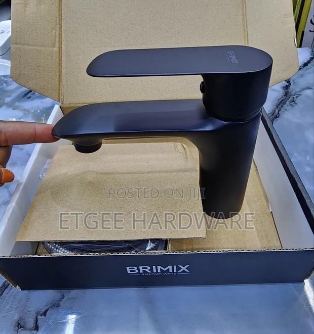 Black Basin Mixer 78x - main view