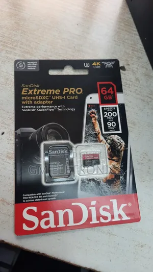 Original 64GB Exreme Pro Micro-Sd+ Adapter