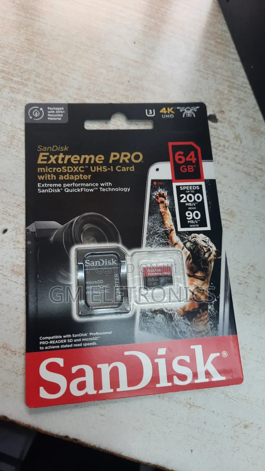 Original 64GB Exreme Pro Micro-Sd+ Adapter