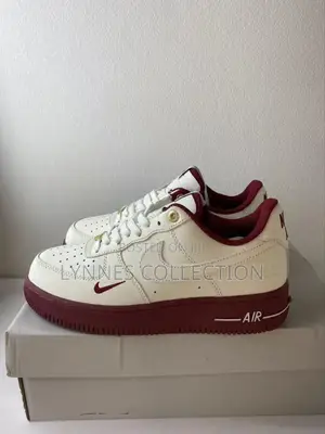 Airforce 1, Af 1 White Burgundy