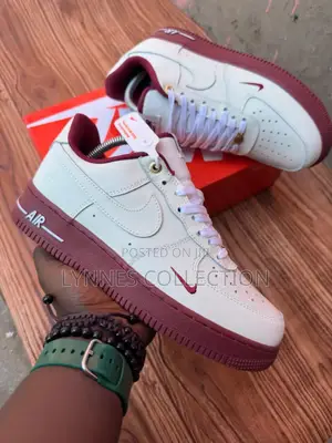 Airforce 1, Af 1 White Burgundy