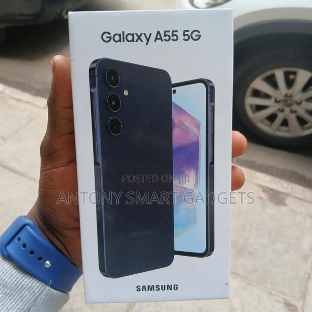 New Samsung Galaxy A55 256 GB Black - thumbnail 3