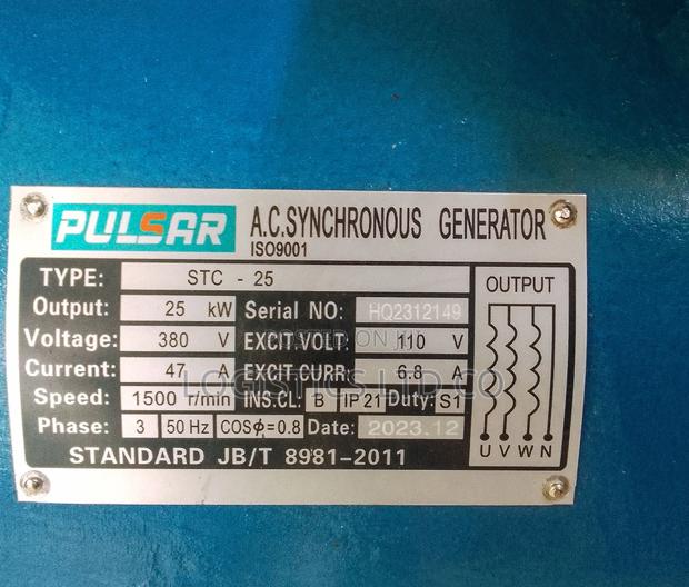 Alternator 25kw Three Phase - thumbnail 2