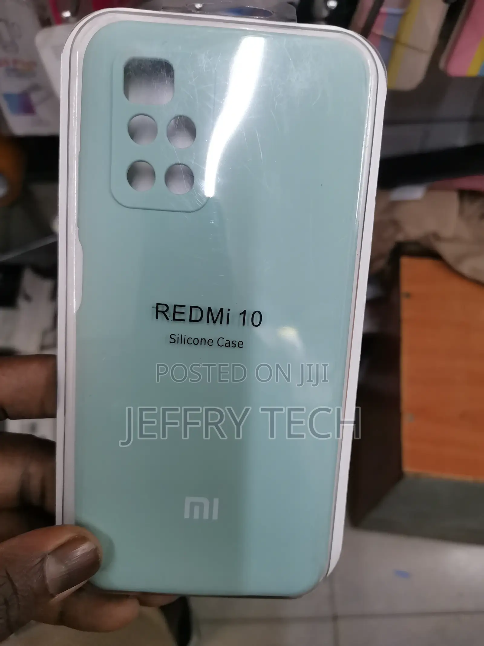 Soft Silicone Case for Redmi 10 -Green-