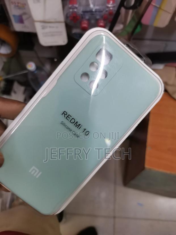 Soft Silicone Case for Redmi 10 -Green- - thumbnail 3
