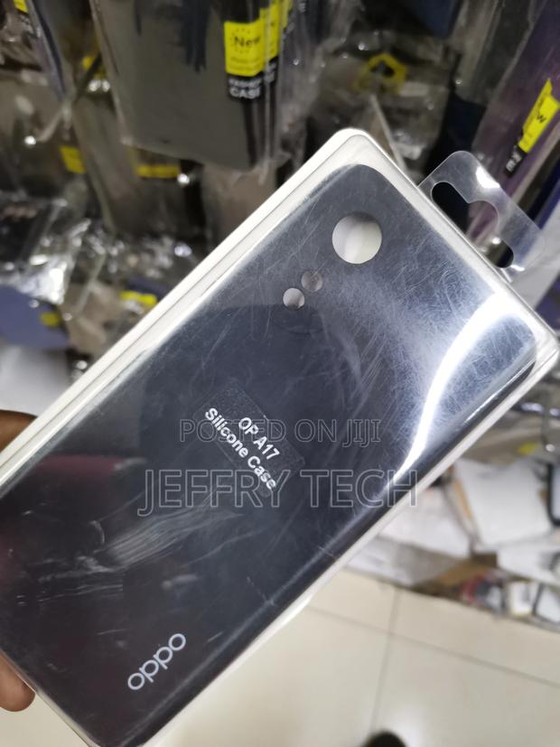 Silicone Case for Oppo A17 -Black- - thumbnail 3