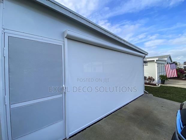 Outdoor Friendly Sunscreen Roller Blinds