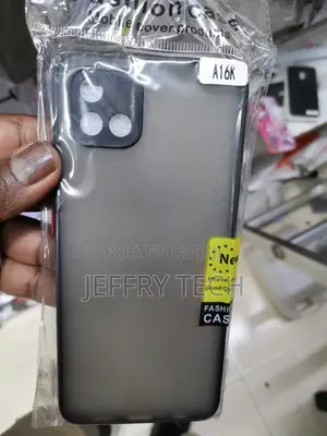 Back Cover for Oppo A16K (Smoke Cover)
