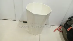 8lts Vase White Plastic
