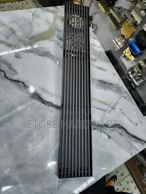 Black 50cm Floor Drain - Brimix