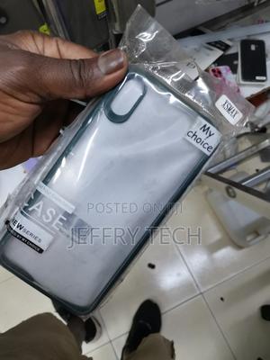 iPhone Xs Max Smoke Translucent Back Case Cover - thumbnail 2