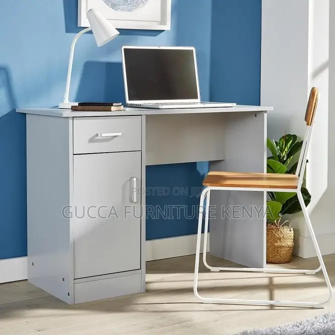 Clerical Desking: Grey Tyler Home Office Desk