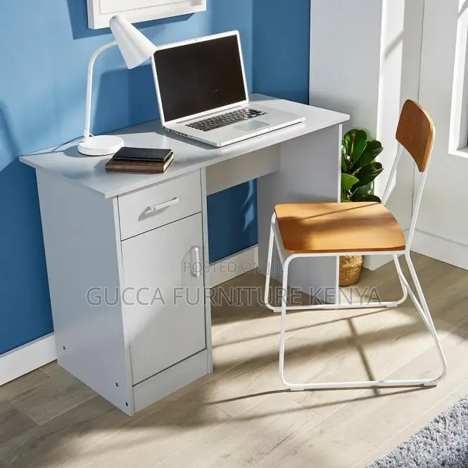 Clerical Desking: Grey Tyler Home Office Desk