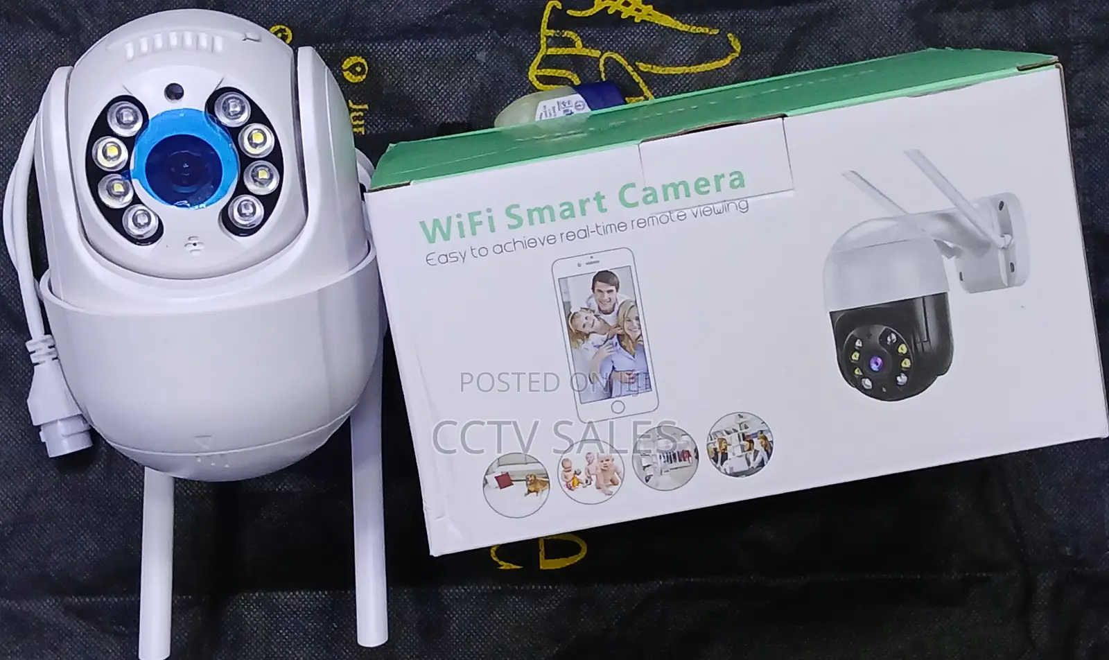 Icsee 5MP PTZ Wifi Camera Auto Tracking Wifi IP Camera