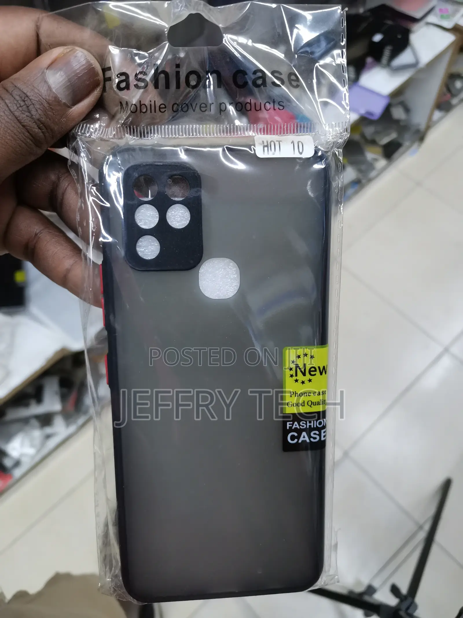My Choice Infinix Note 10smoked Cover Protective