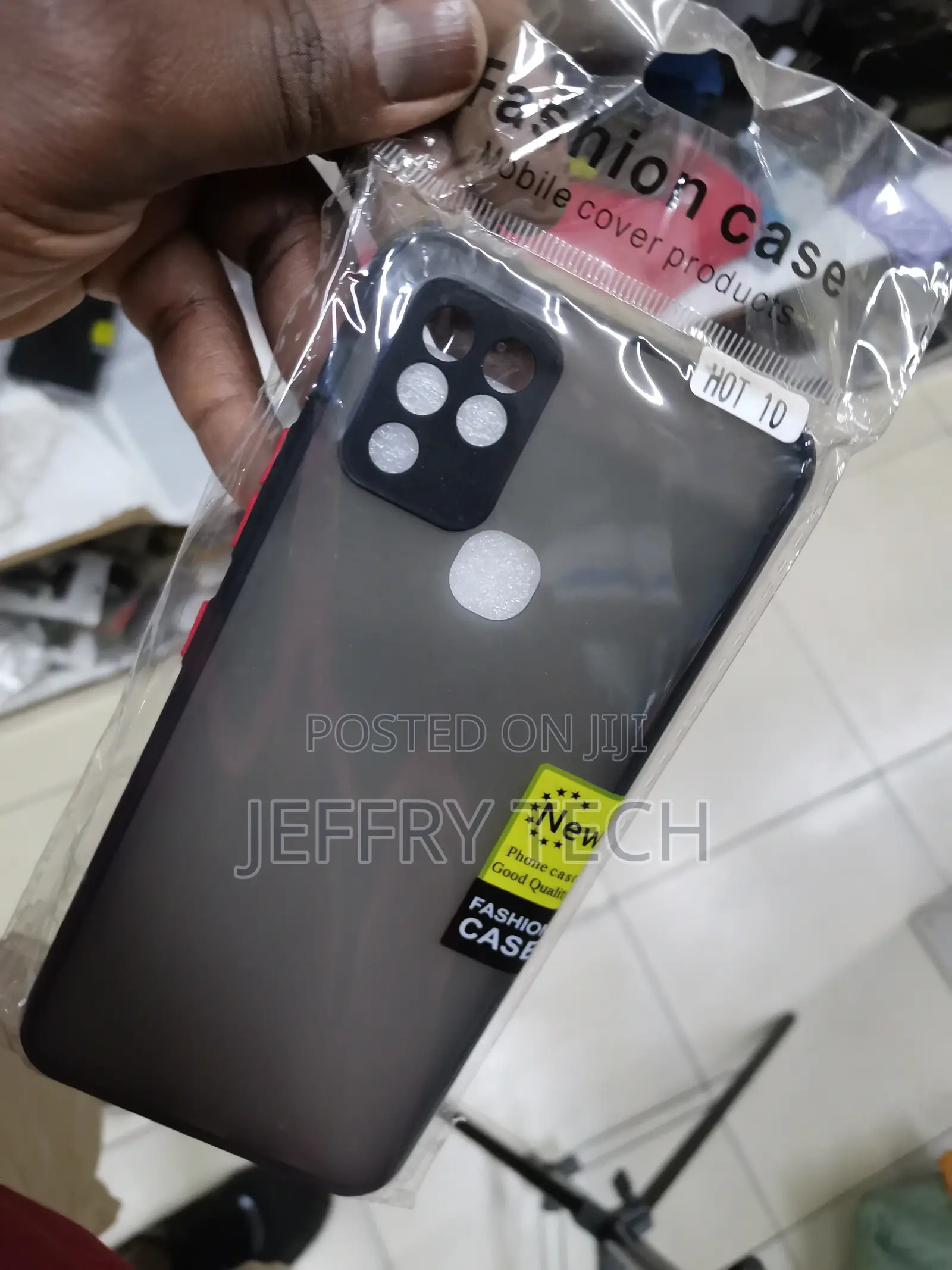 My Choice Infinix Note 10smoked Cover Protective