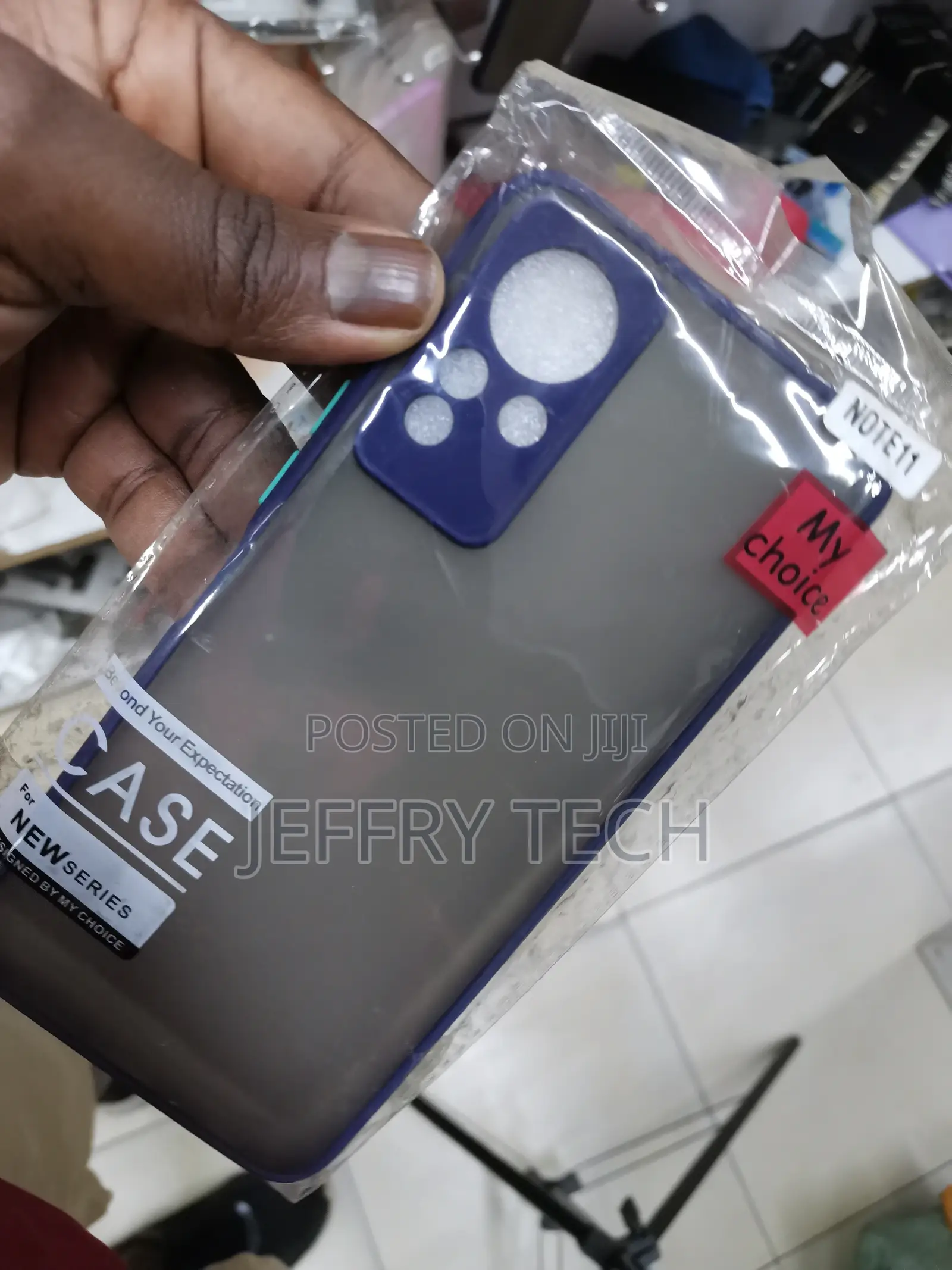 My Choice Smoke Back Cover Case for Redmi Note 11