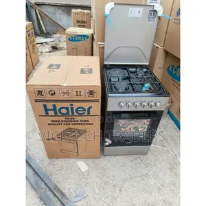 Cooker 50*60 Haier 3gas +1electric Plate With Electric Oven