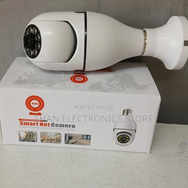 PTZ Bulb Shape V380 Pro Ptz IP Wifi Camera