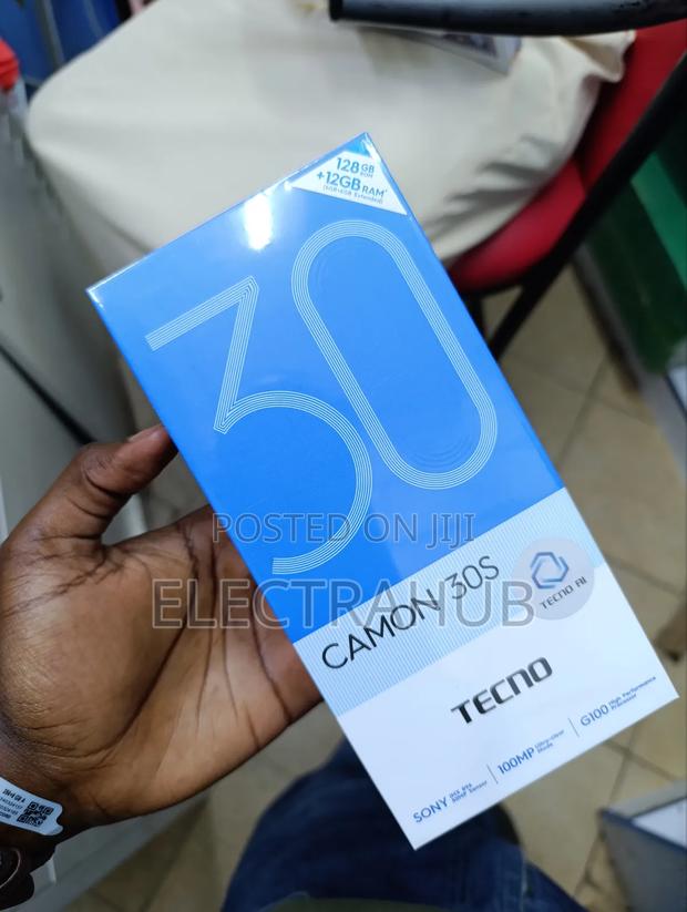 New Tecno Spark 30 128 GB Black
