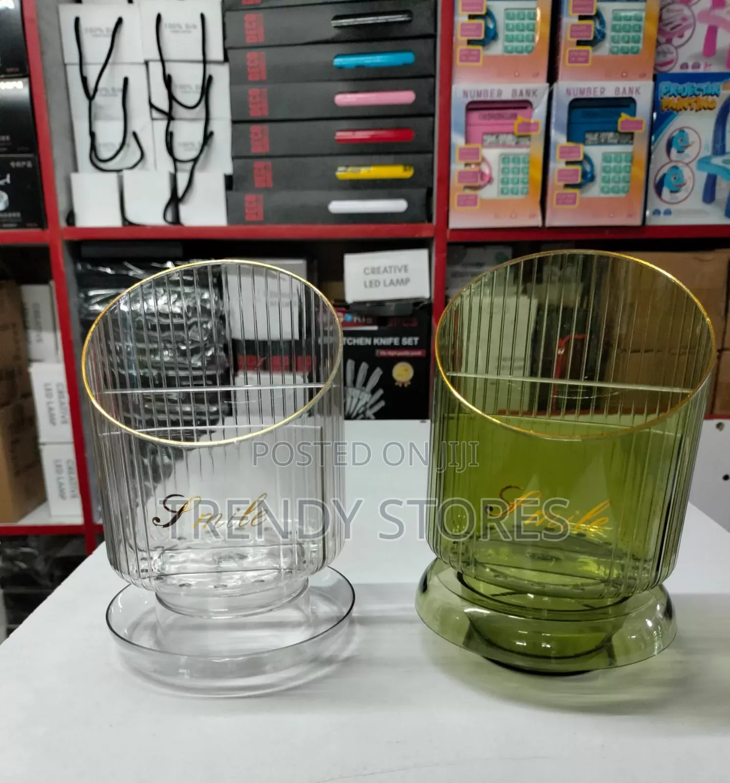 Rotating Makeup Brush Holder
