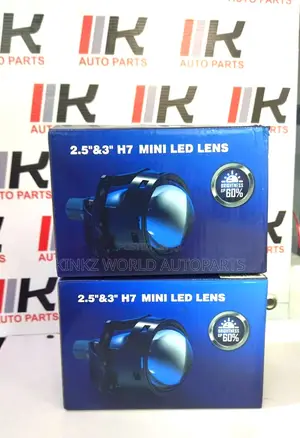H7 Bi-Led Projector Headlights (2.5-Inch, RHD)