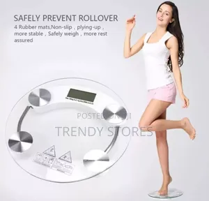 Tempered Glass Digital Weighing Scale