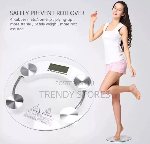 Tempered Glass Digital Weighing Scale - main view