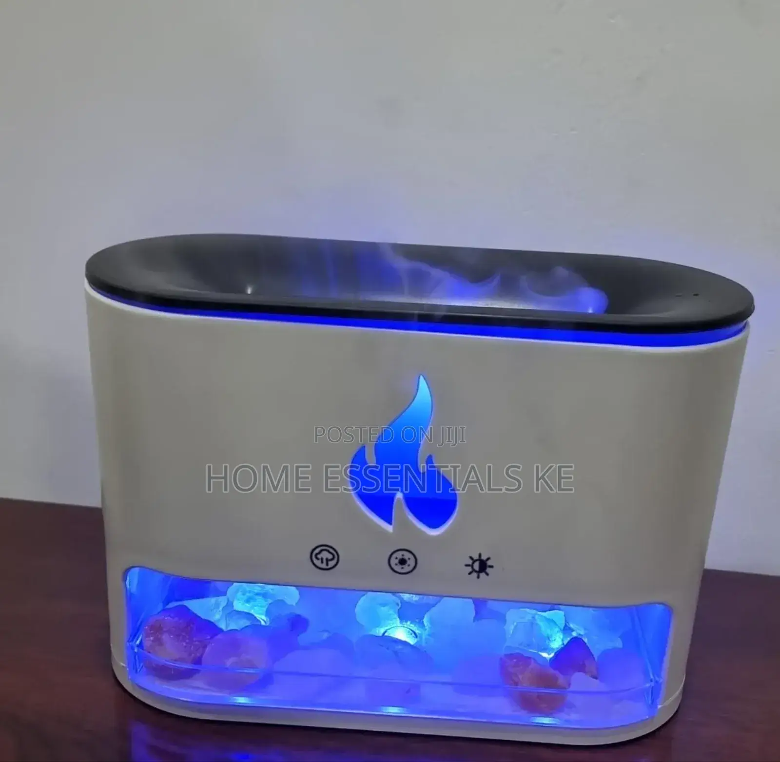 Salt Stone Fire Place Aroma Diffuser Humidifier 250mls