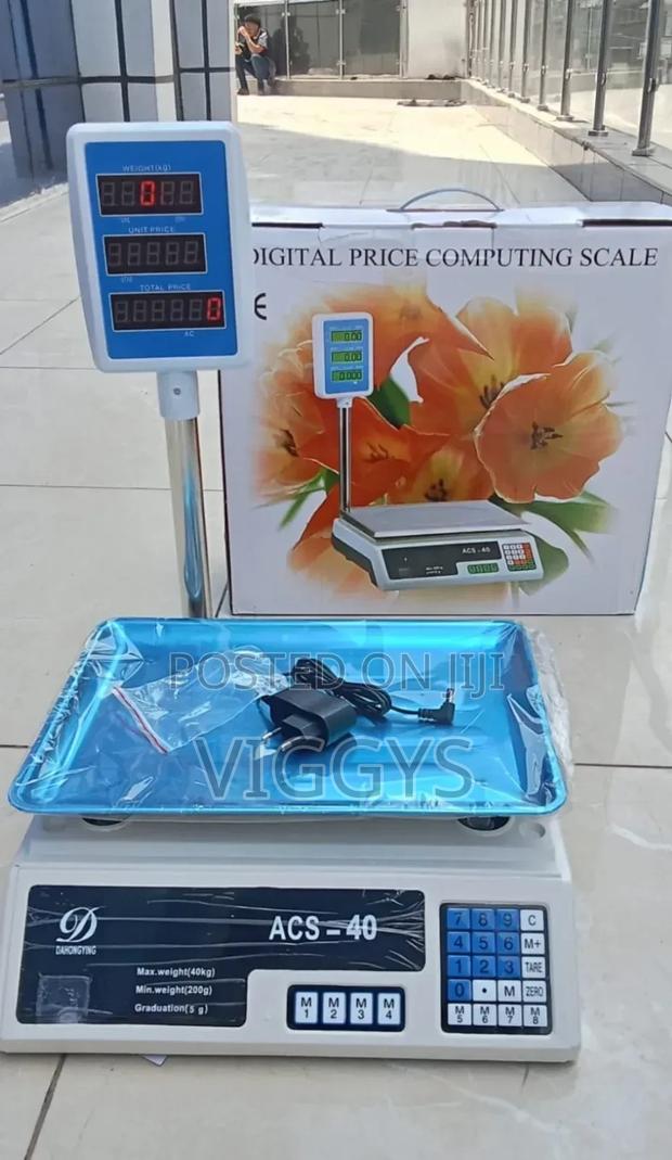 Long Lasting Acs-40 Digital Price Computing Scale D-6 - main view