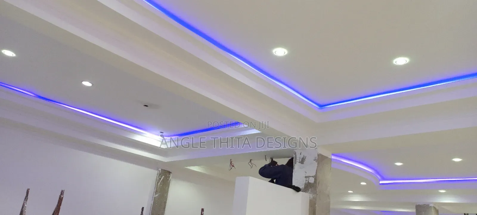 Nyamira Gypsum Ceiling Construction
