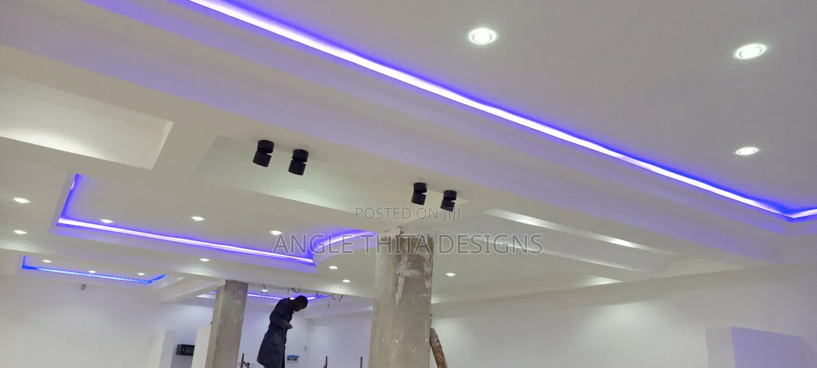 Nyamira Gypsum Ceiling Construction