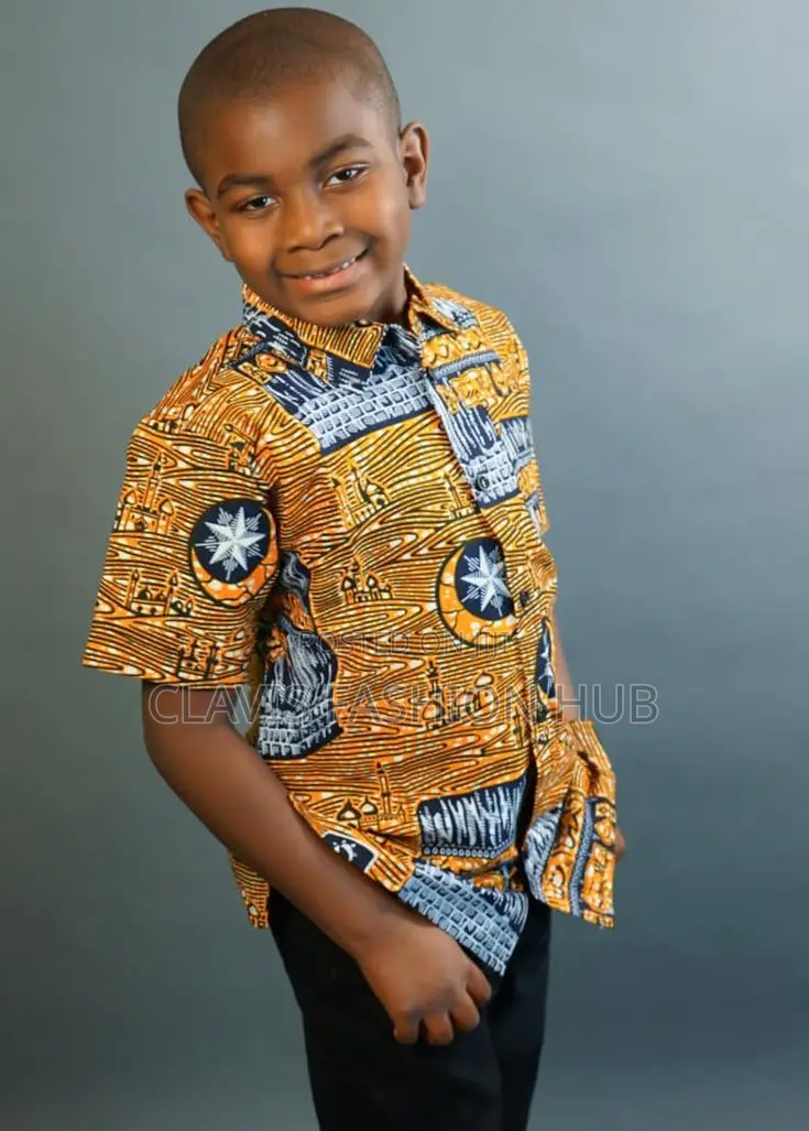 Kitenge Shirts for Boys