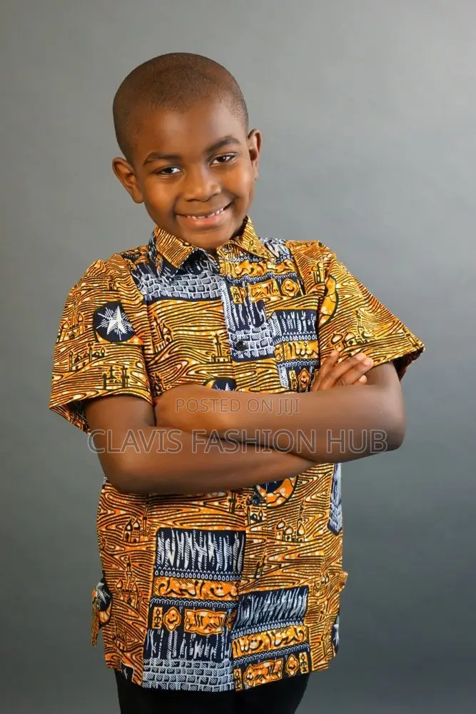 Kitenge Shirts for Boys