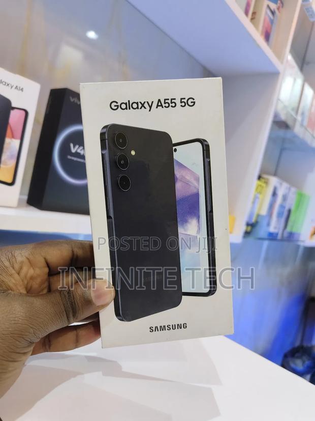 New Samsung Galaxy A55 128 GB Black - main view