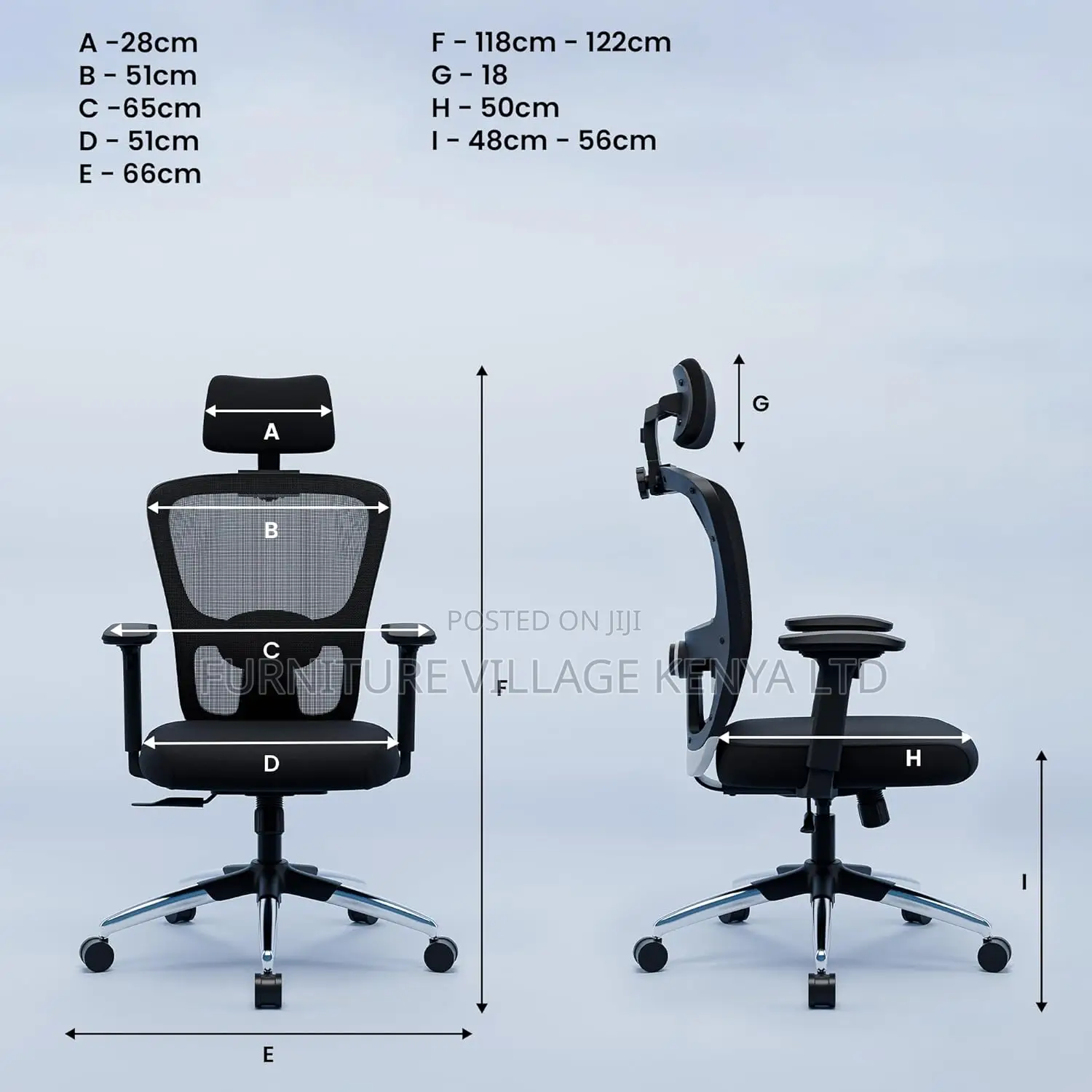 Office Seat -Ergonomic Home Office Orthopedic Desk Chair