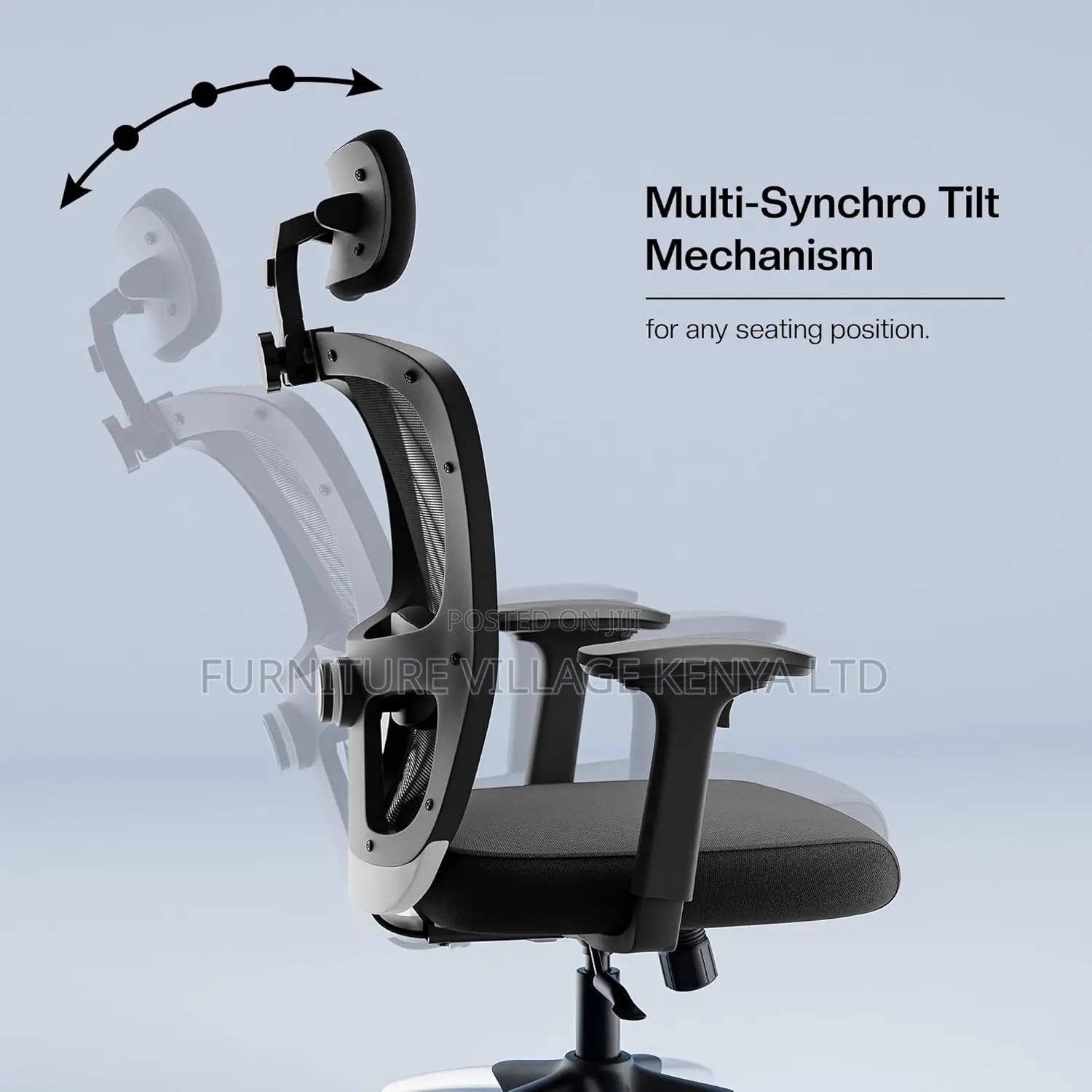 Office Seat -Ergonomic Home Office Orthopedic Desk Chair