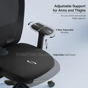 Office Seat -Ergonomic Home Office Orthopedic Desk Chair